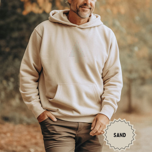 Sand Colored Hoodie with Minimal Design Product