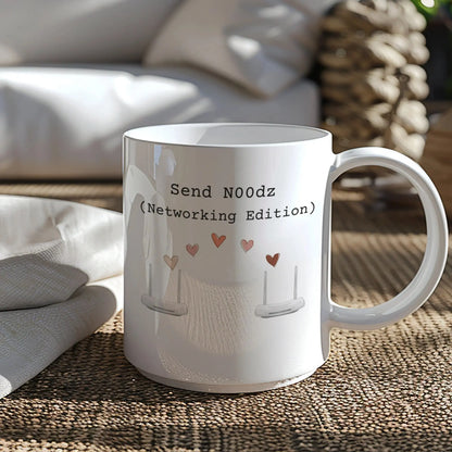 Send N00dz (Networking Edition) Funny Mug