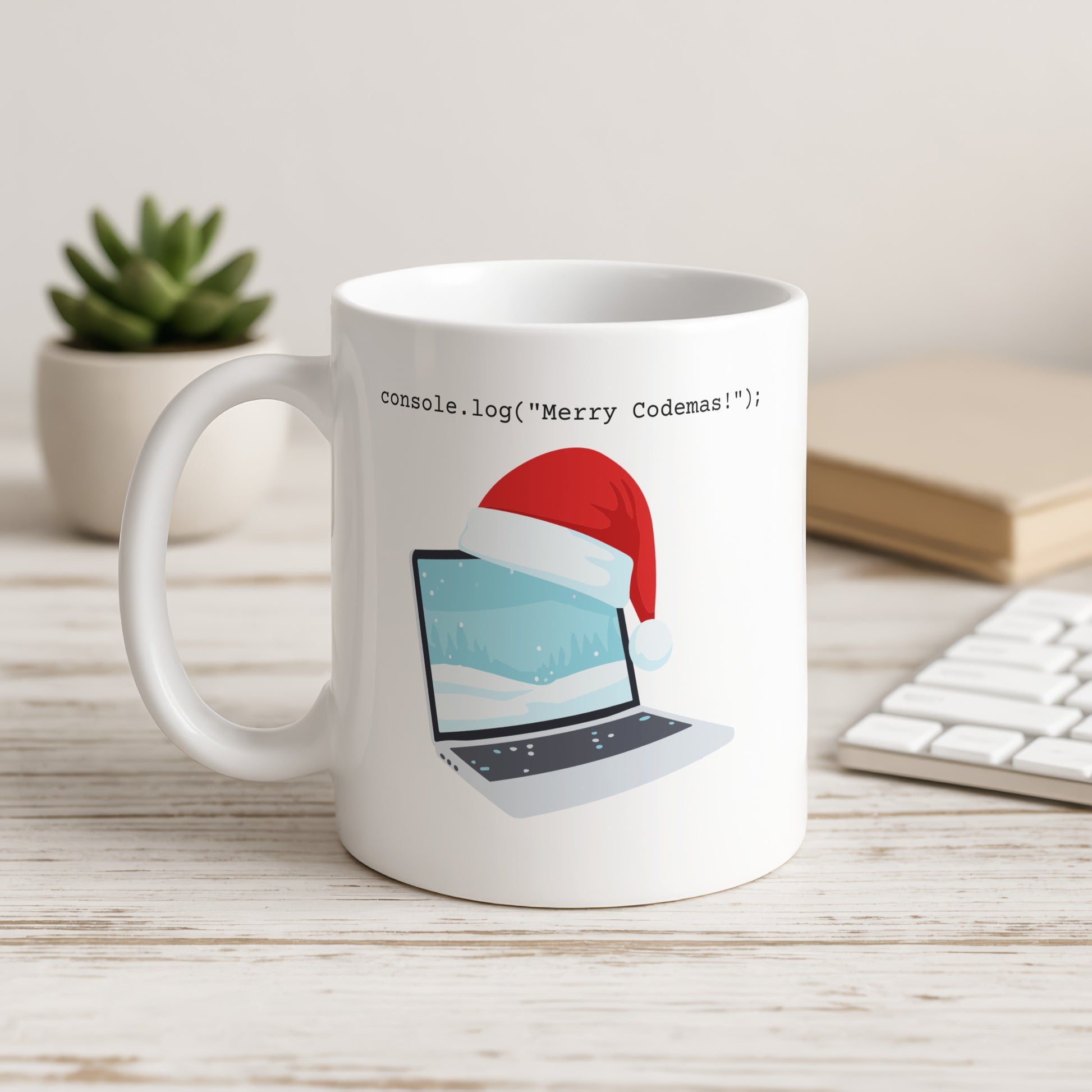 Merry Codemas Holiday Coffee Mug for Programmers