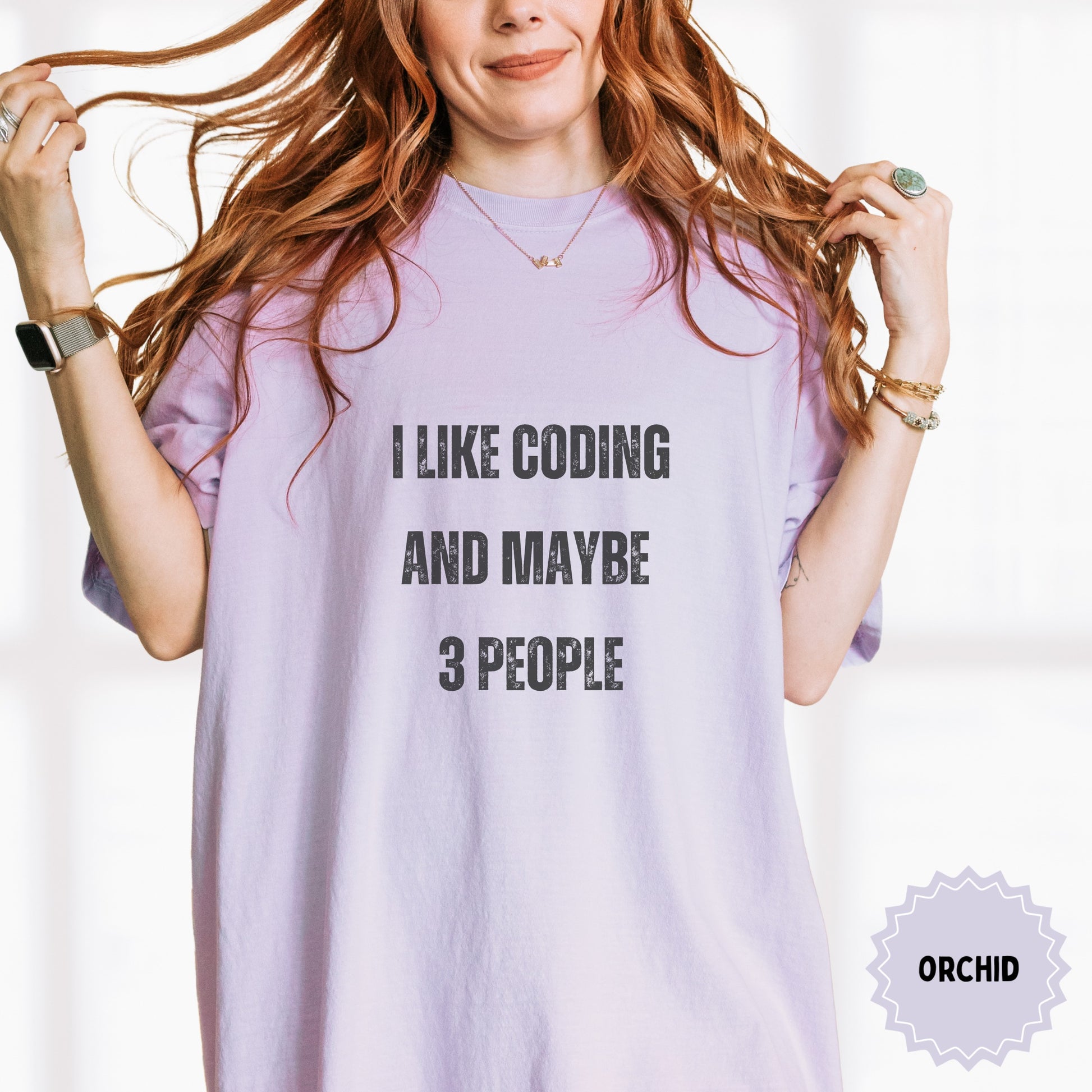 I Like Coding And Maybe 3 People T-Shirt Product