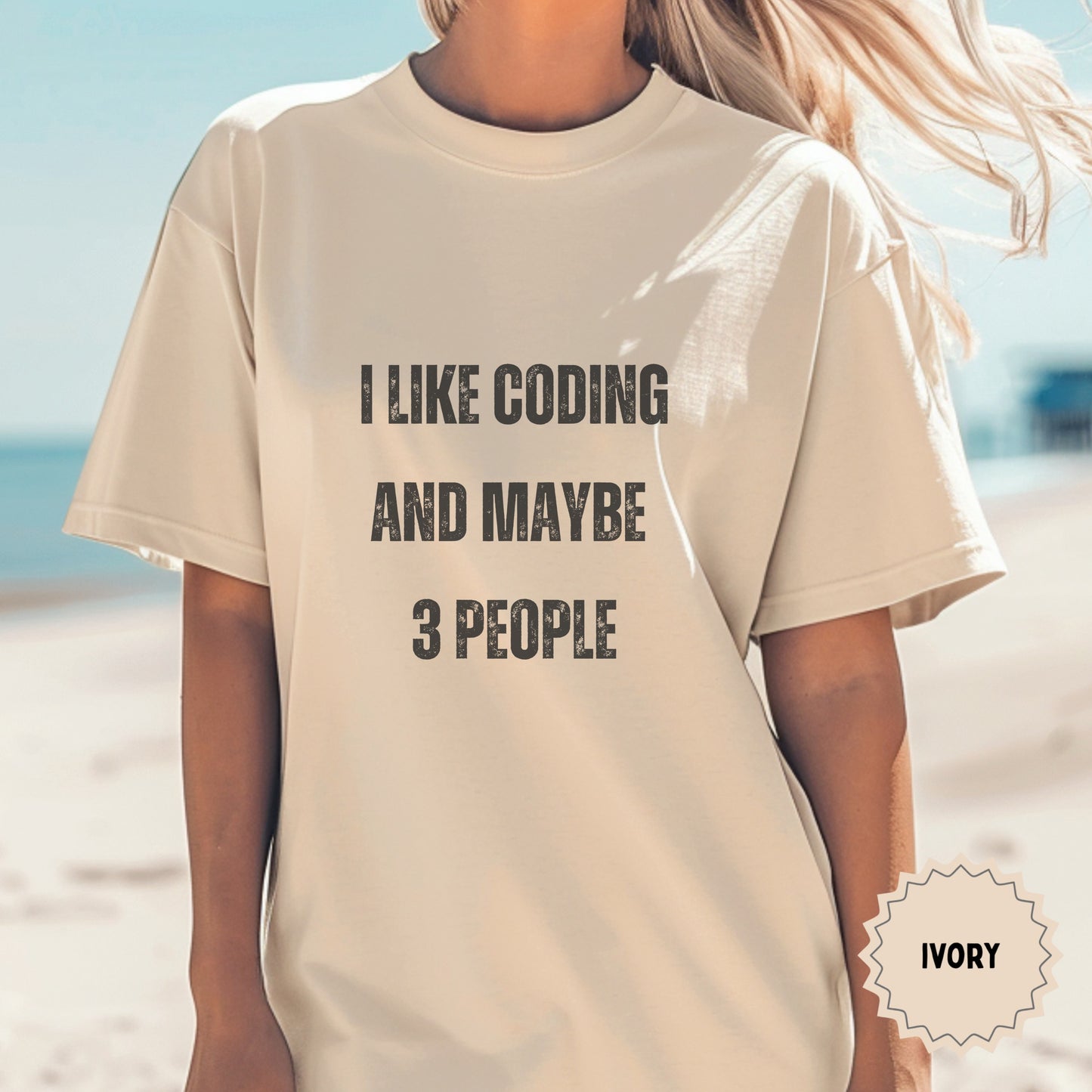I Like Coding And Maybe 3 People T-Shirt