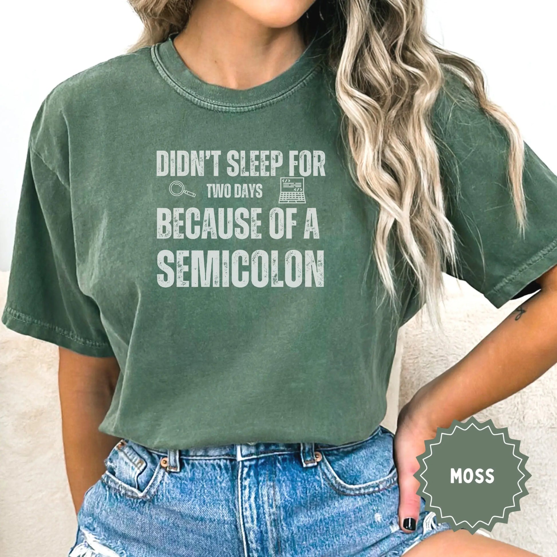 Didn't Sleep For Two Days Funny Programmer T-shirt