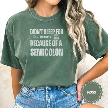 Didn't Sleep For Two Days Funny Programmer T-shirt