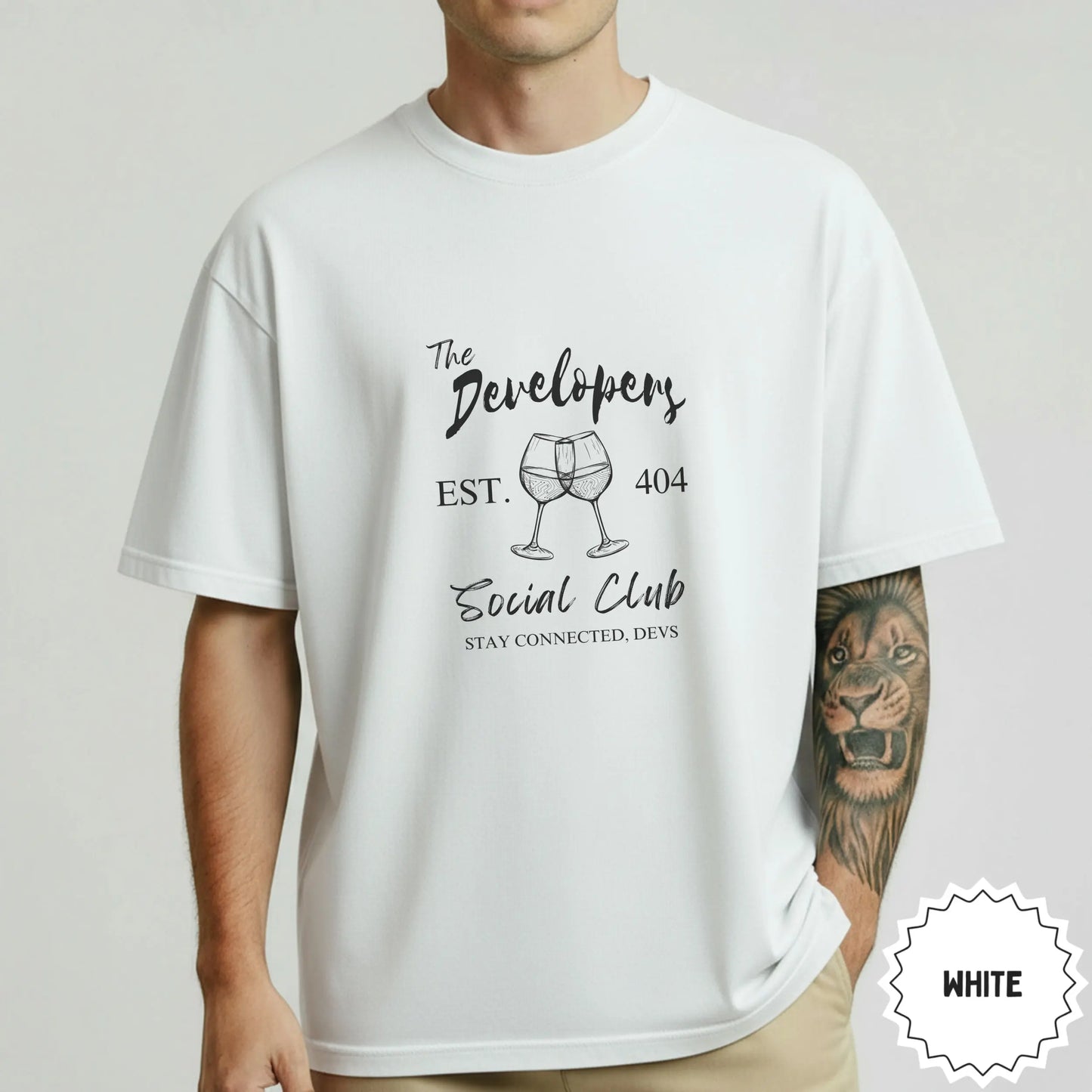 The Developers Social Club Stay Connected Devs T-shirt