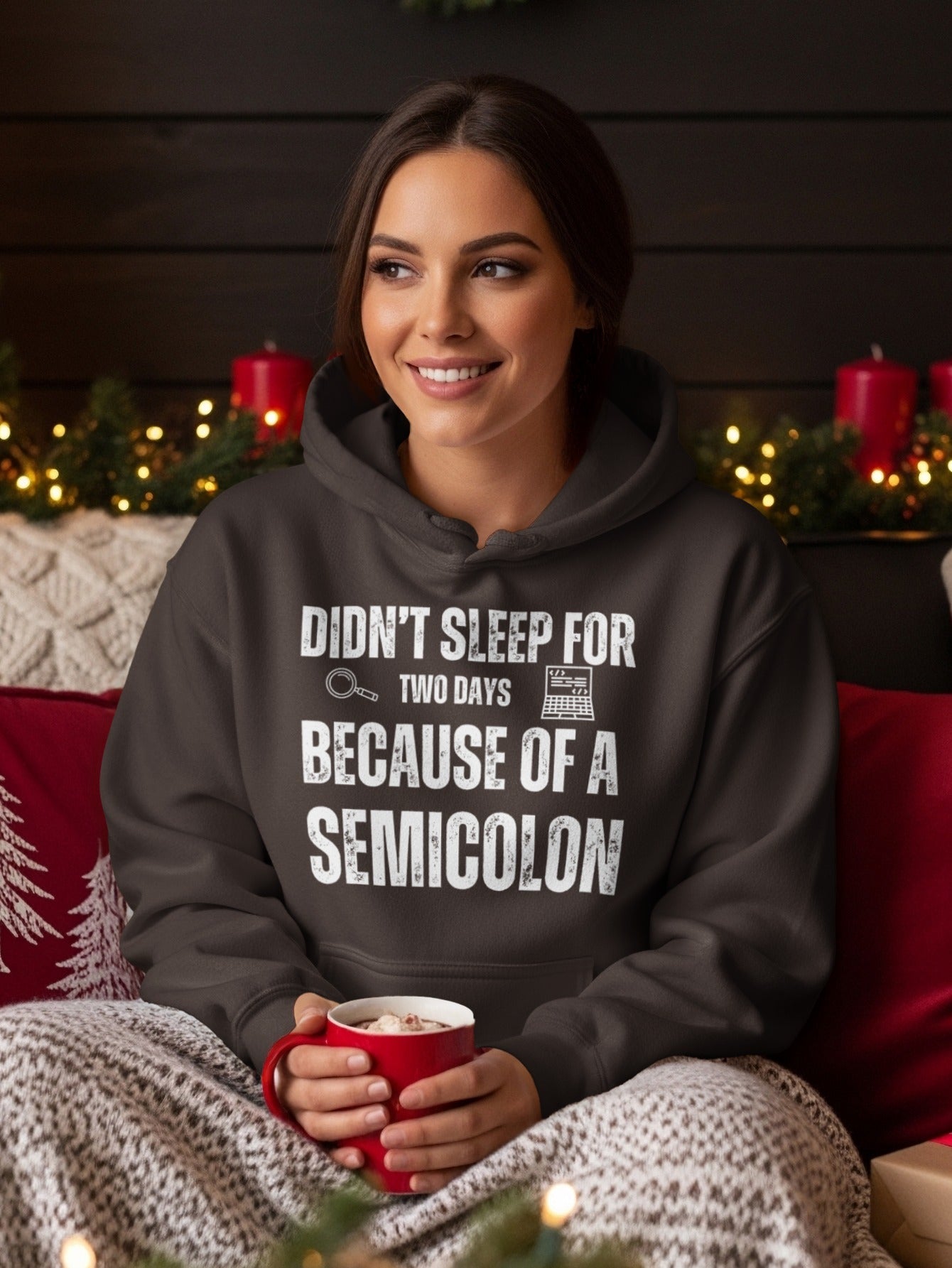 Didn't Sleep For Two Days Because Of A Semicolon Hoodie