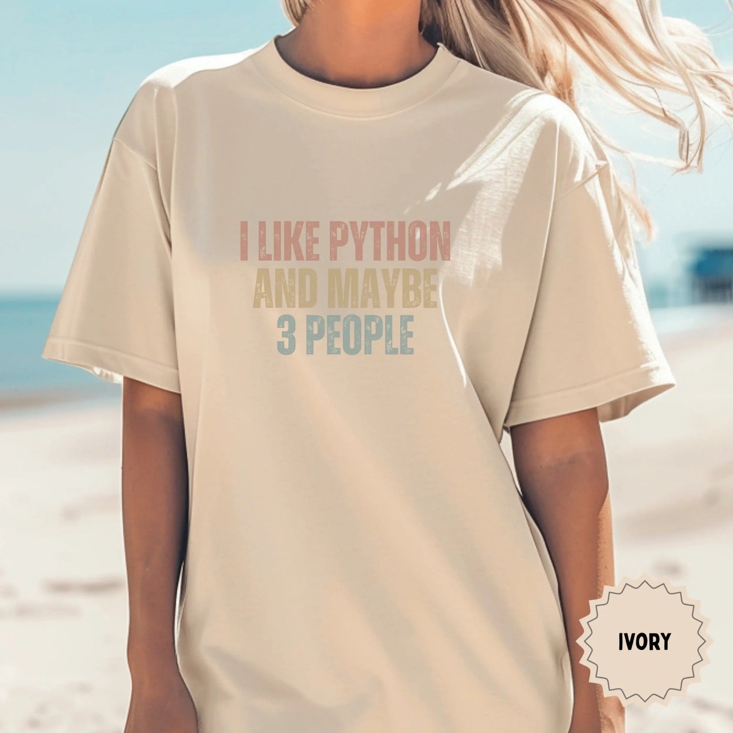 I Like Python And Maybe 3 People Graphic T-shirt