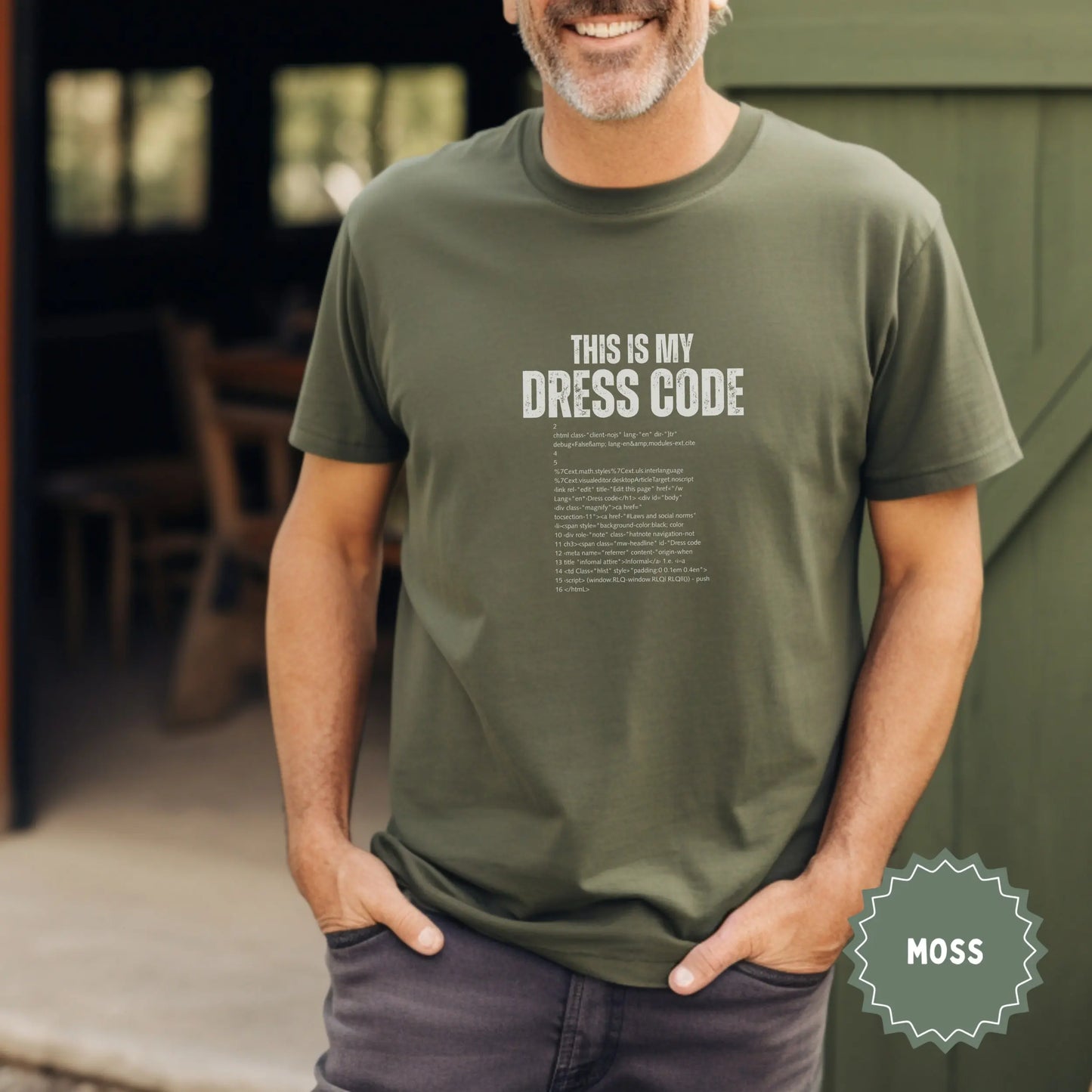 This Is My Dress Code Graphic Printed T-Shirt