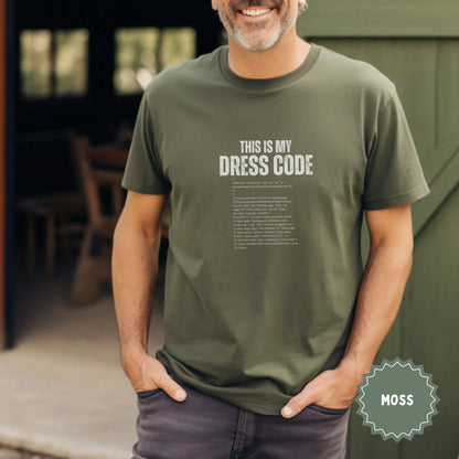 This Is My Dress Code Graphic Printed T-Shirt