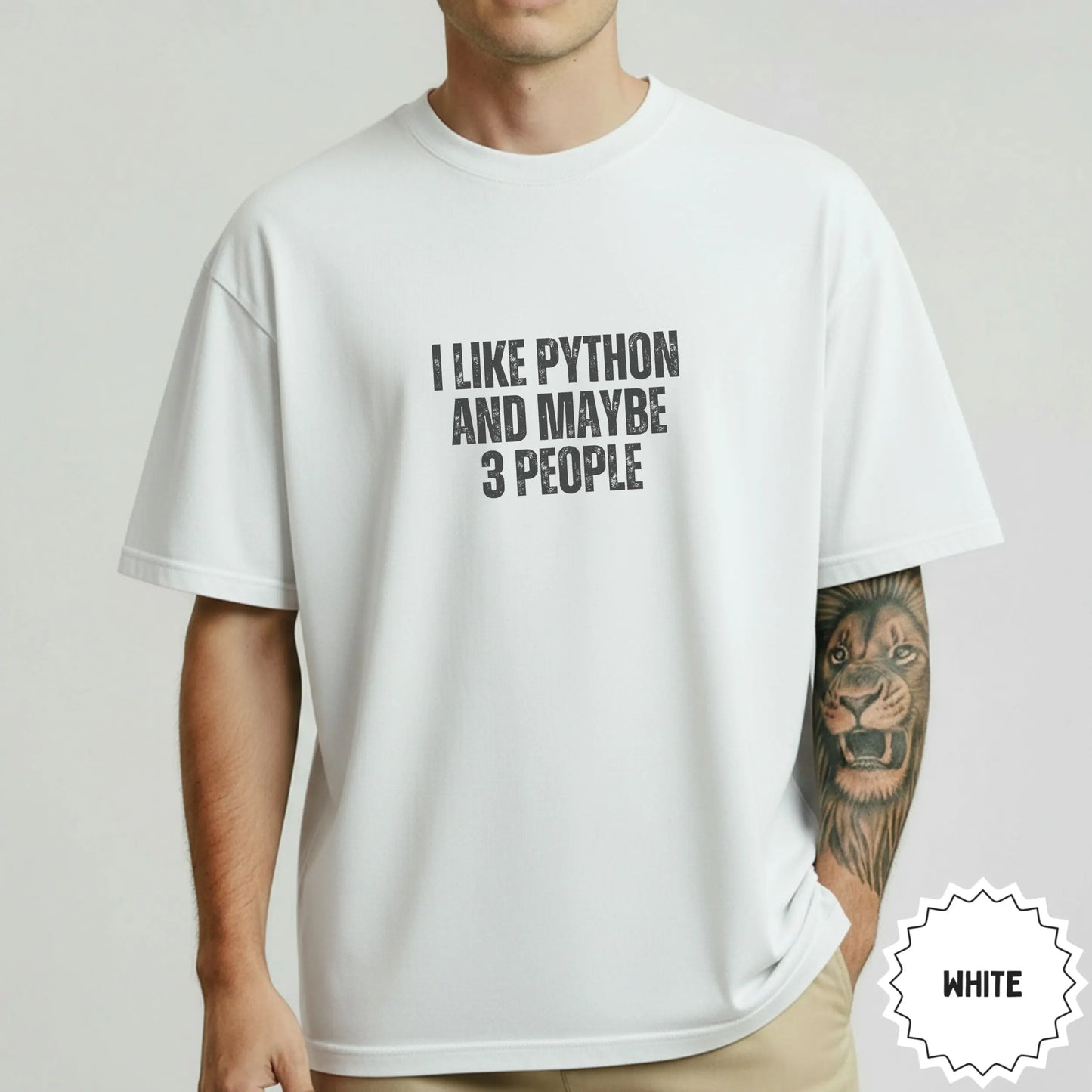 I Like Python And Maybe 3 People T-Shirt