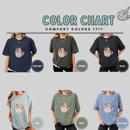 Comfort Colors 1717 Color Chart Graphic Shirt
