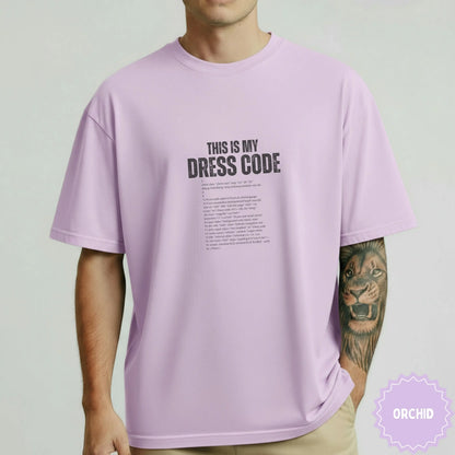 This is My Dress Code Orchid Short Sleeve Shirt