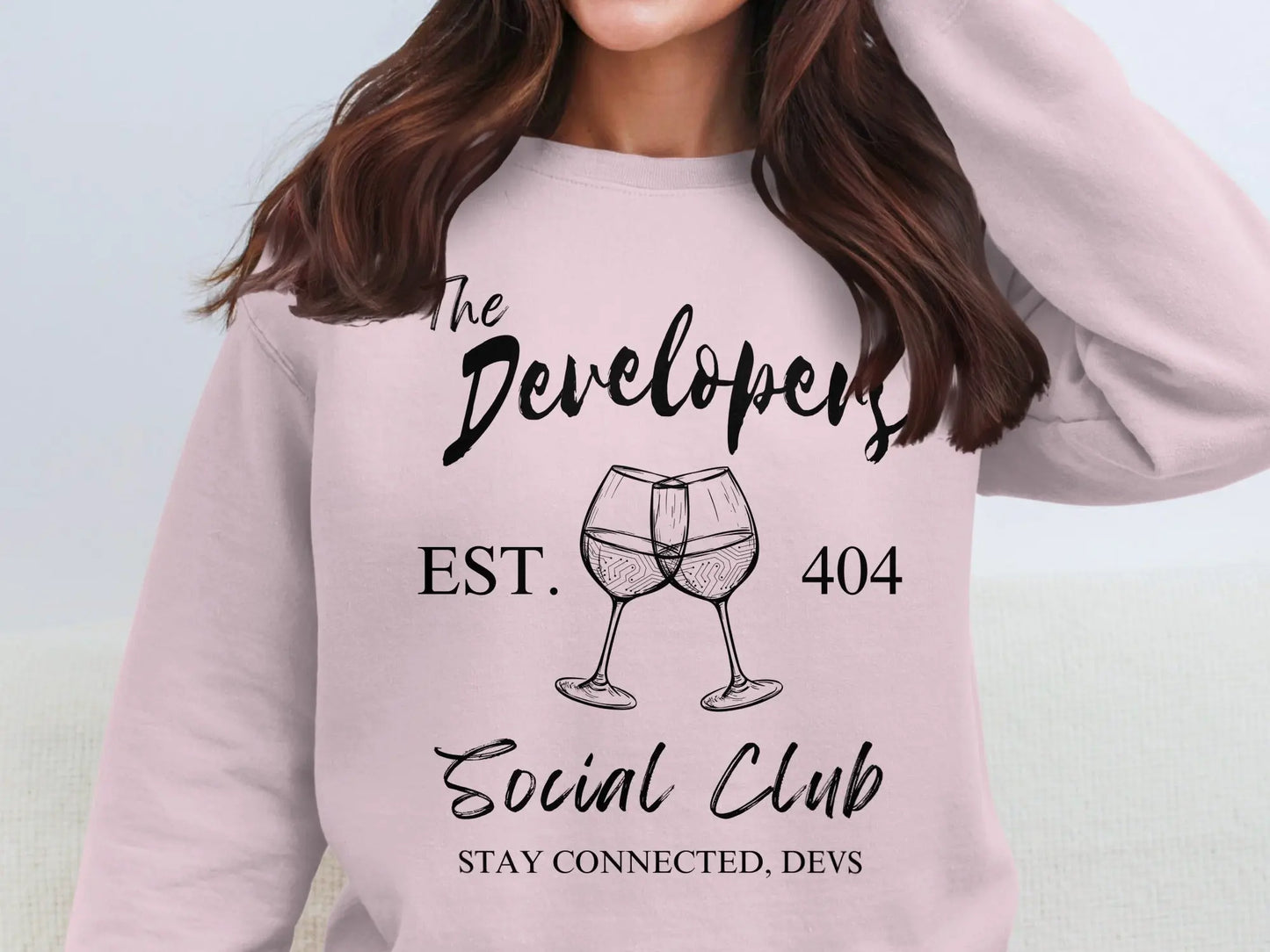 The Developers Social Club Stay Connected Devs Sweatshirt