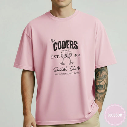 Coders Social Club Stay Connected Devs T-shirt