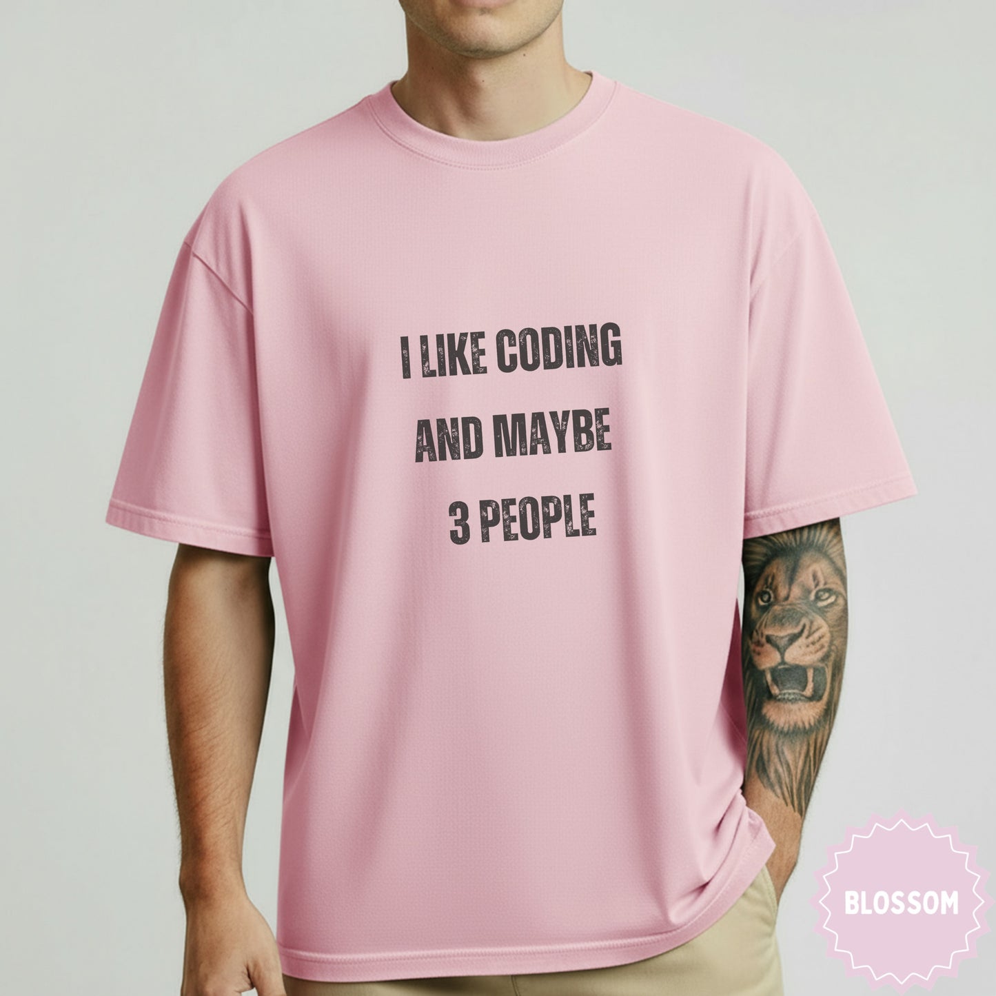 I Like Coding And Maybe 3 People Statement T-shirt