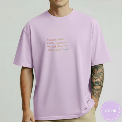 SELECT FROM Wardrobe Clean Colour Any Orchid T-shirt