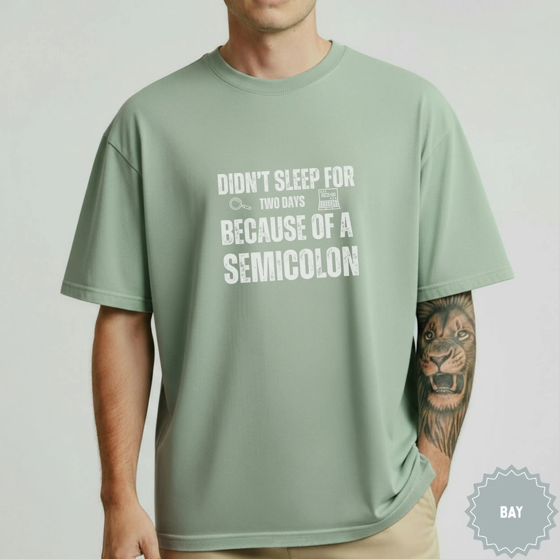 Didn't Sleep For Two Days Because Of A Semicolon Shirt
