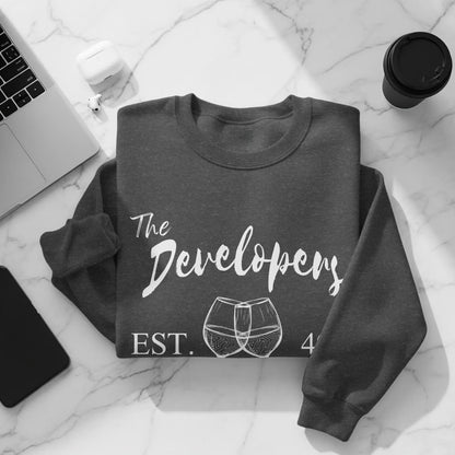 The Developers Est 40 Sweatshirt for Tech Enthusiasts