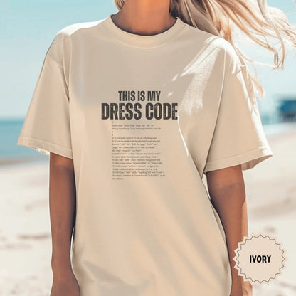 This Is My Dress Code Graphic T-Shirt Statement Tee