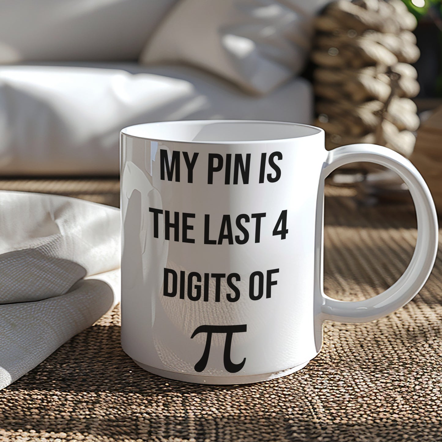 My Pin Is The Last 4 Digits Of Pi mug