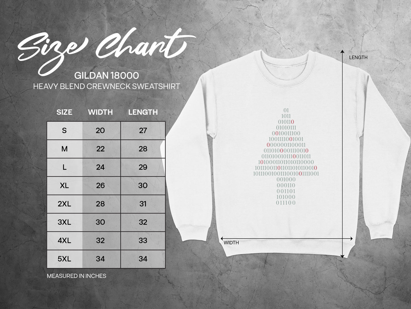 Binary Code Arrow Design Sweatshirt for Tech Enthusiasts