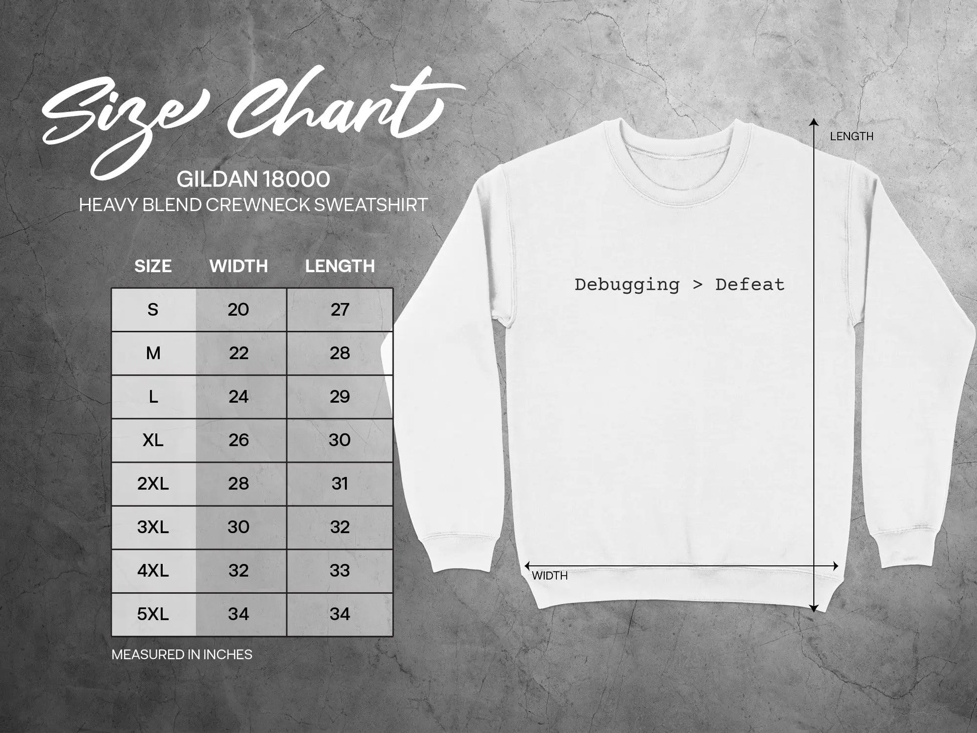 Debugging > Defeat Stylish Crewneck Sweatshirt