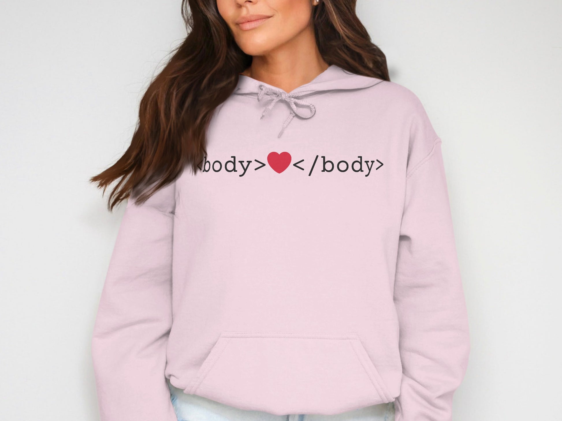 Body Heart Code Women's Hoodie