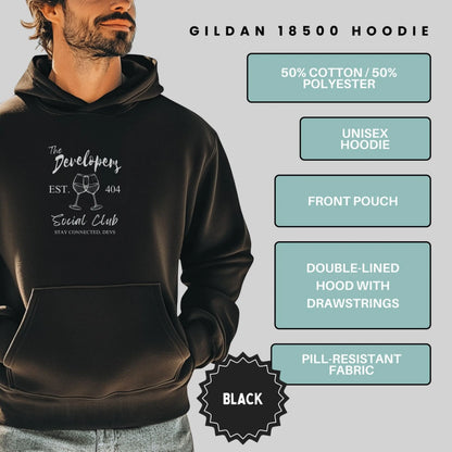 The Developers Social Club Gildan 18500 Hoodie Product