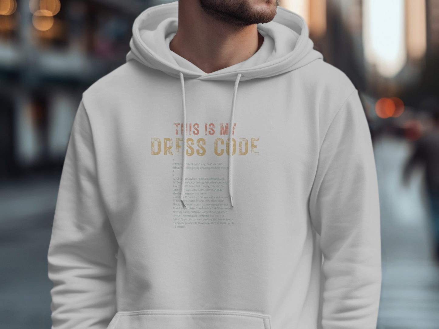 This Is My Dress Code Graphic Hoodie Product