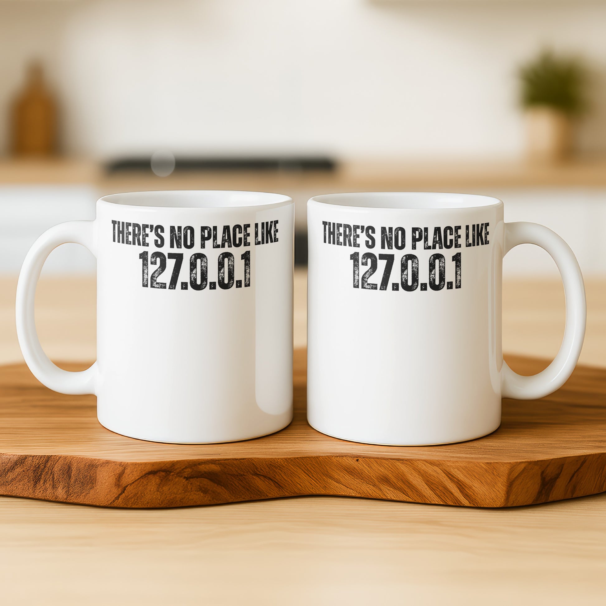 There's No Place Like 127.0.0.1 Mug for Coding Enthusiasts