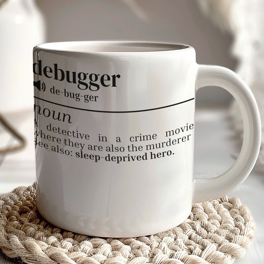 Debugger Definition Mug for Developers and Programmers