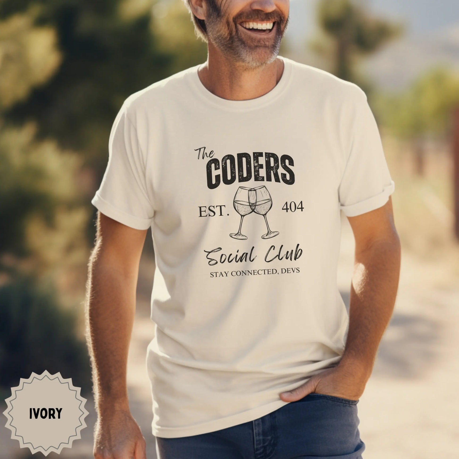 The Coders Social Club EST 404 Stay Connected Devs Shirt