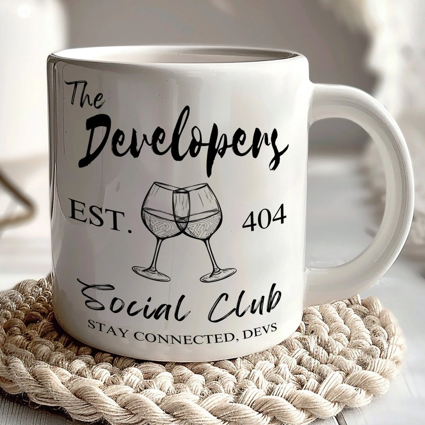 The Developers Social Club EST 404 Coffee Mug