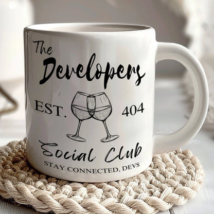 The Developers Social Club EST 404 Coffee Mug
