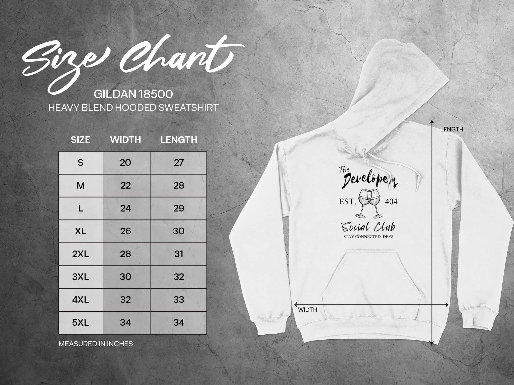 The Developers Social Club Hooded Sweatshirt