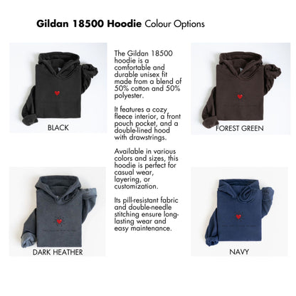 Gildan 18500 Unisex Hoodie with Cozy Fleece Interior