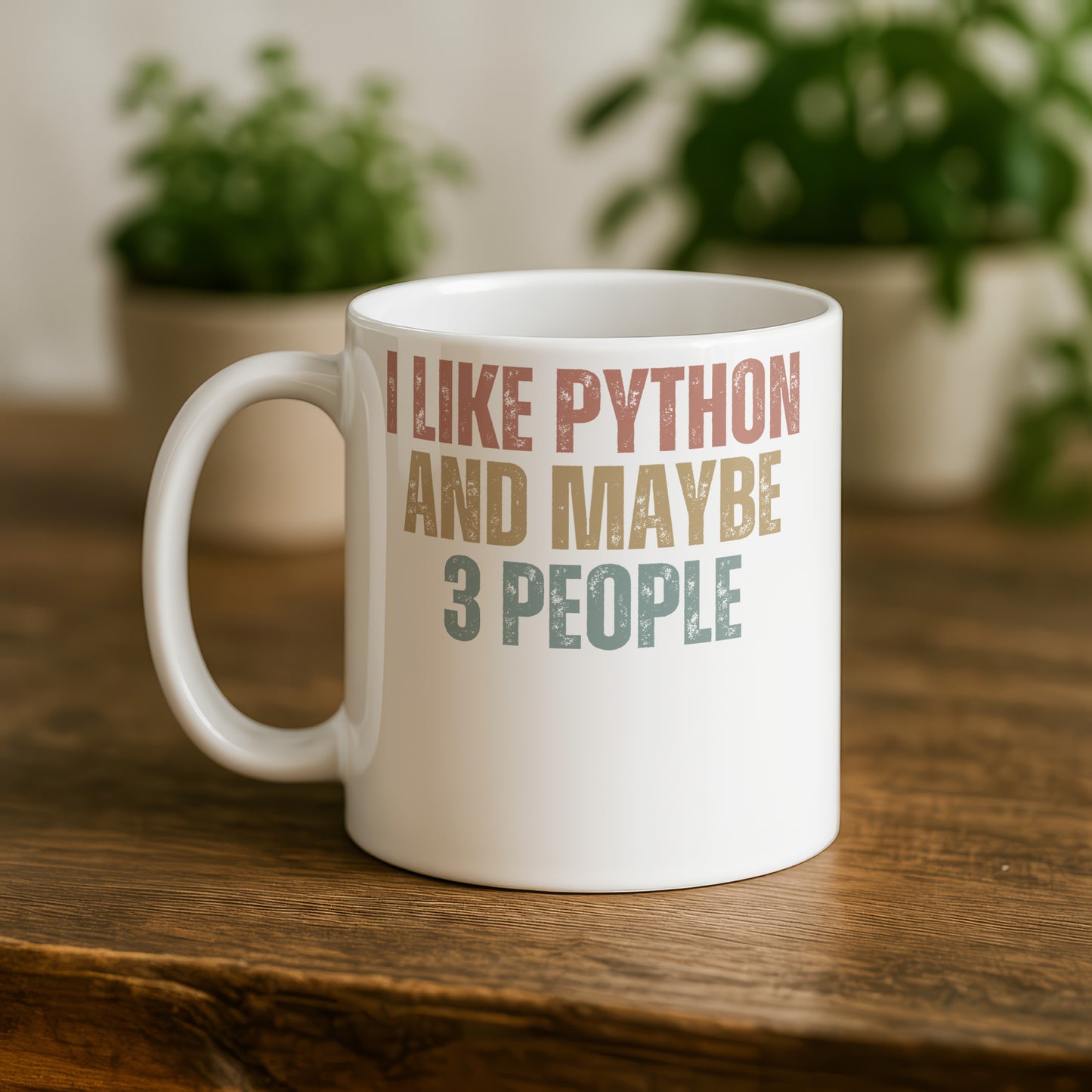 I Like Python And Maybe 3 People Mug for Programmers
