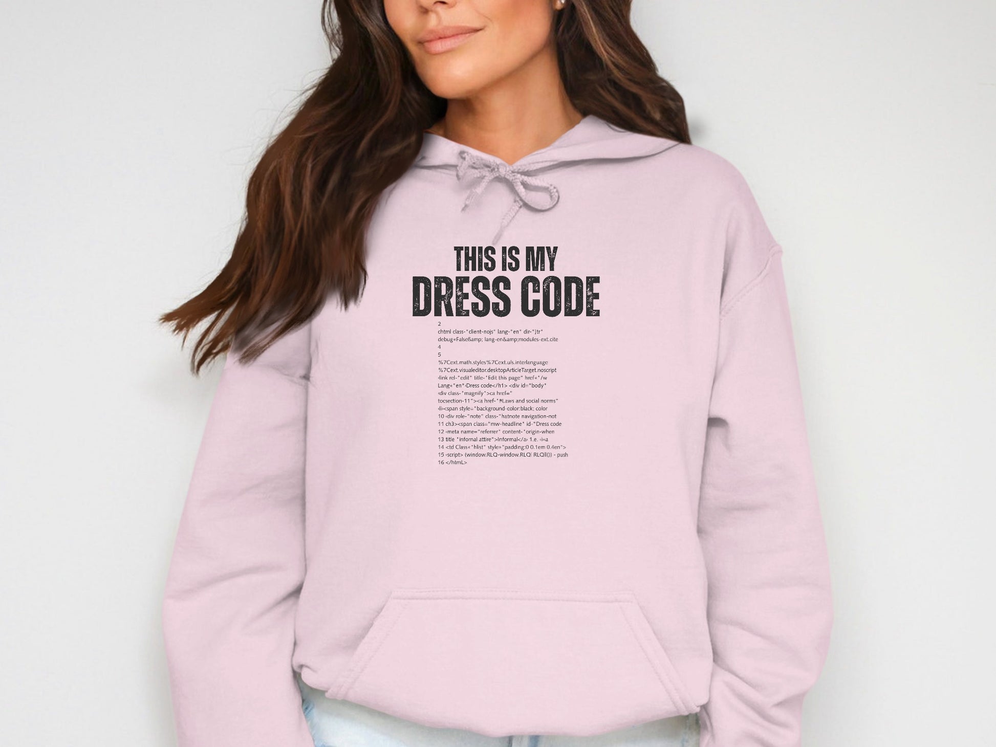 This Is My Dress Code Hoodie Statement Hoodie