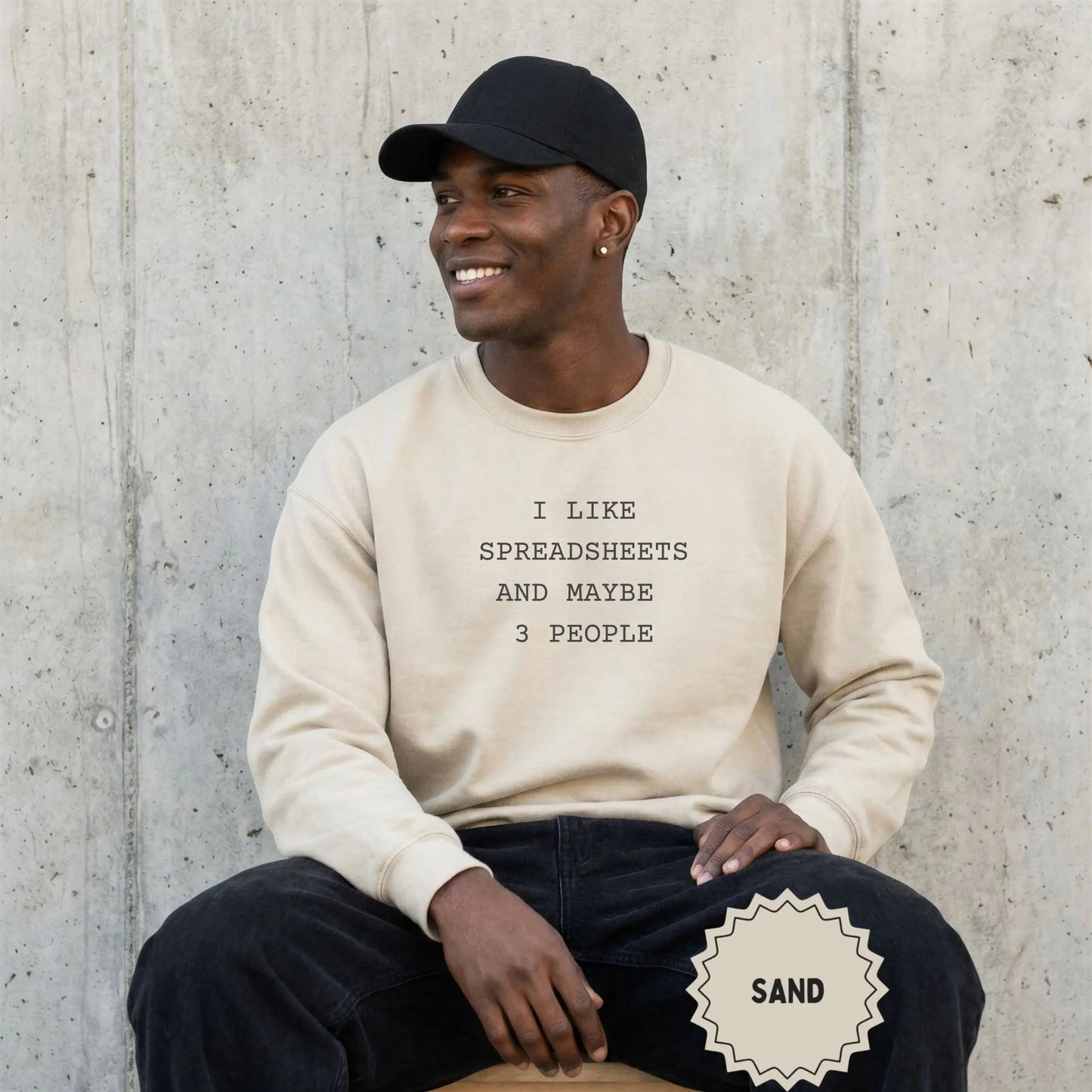 I Like Spreadsheets And Maybe 3 People Sweatshirt