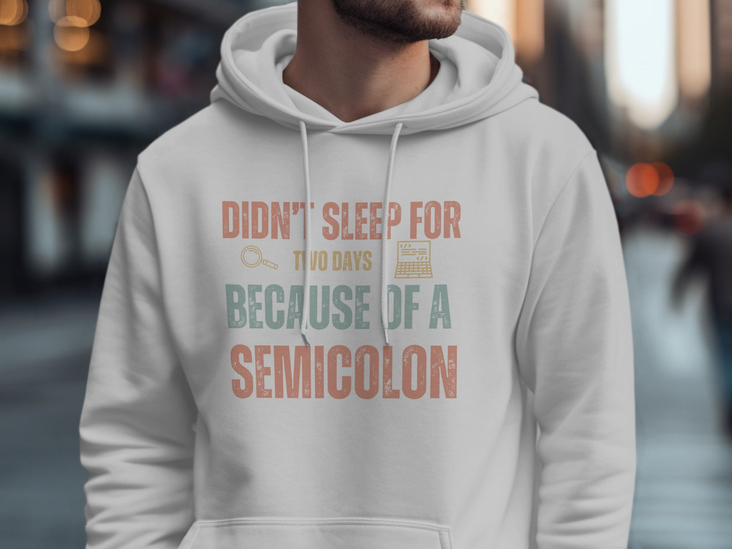 Didn't Sleep For Two Days Because Of A Semicolon Hoodie