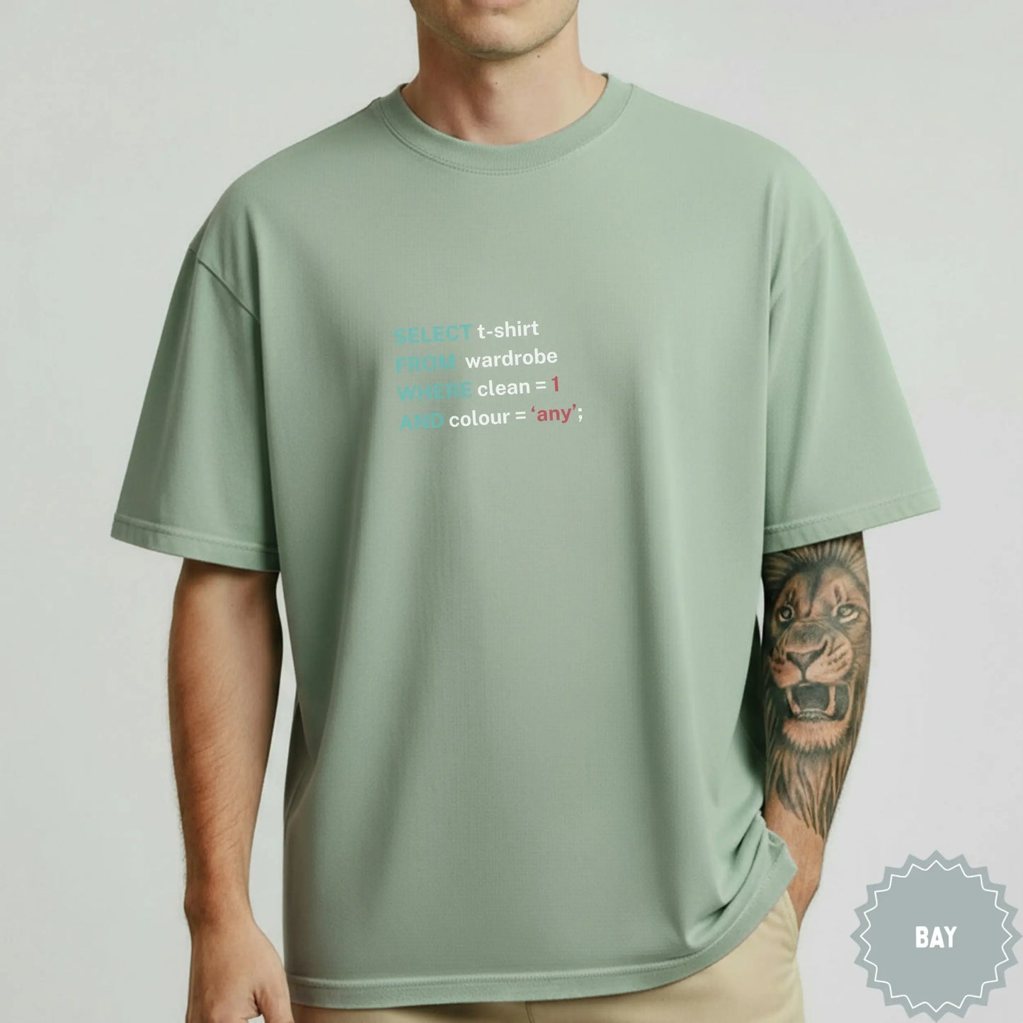 Select From Wardrobe Where Clean Equals 1 Unique Tee