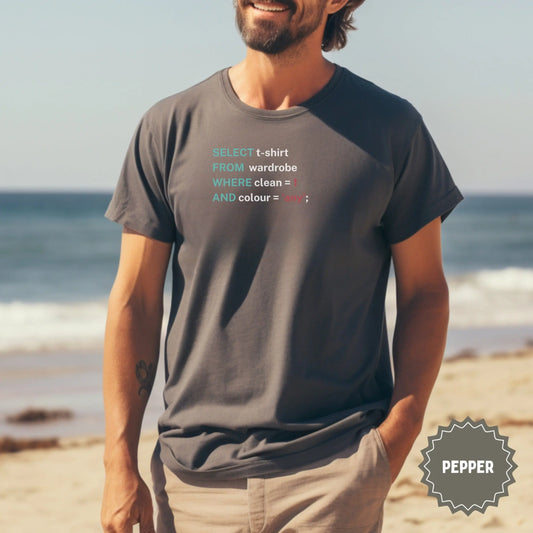 SELECT T-shirt FROM wardrobe WHERE clean = 1 T-shirt