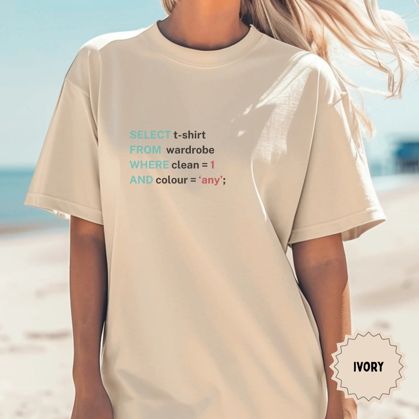 SELECT T-shirt FROM wardrobe Graphic Ivory Shirt