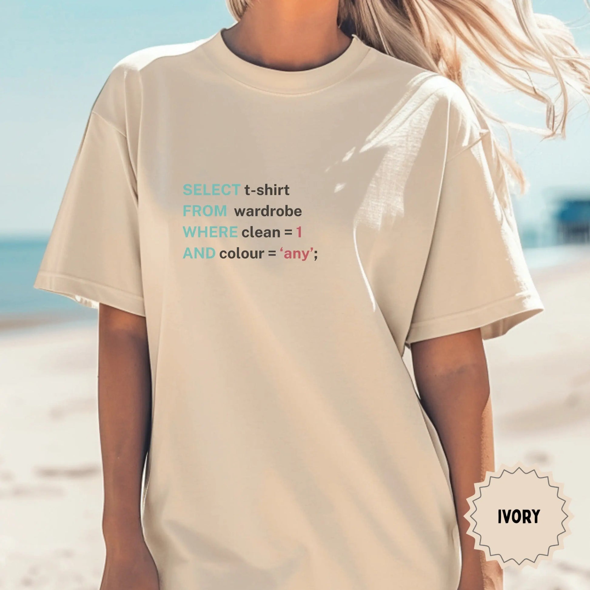 SELECT T-shirt FROM wardrobe Graphic Ivory Shirt