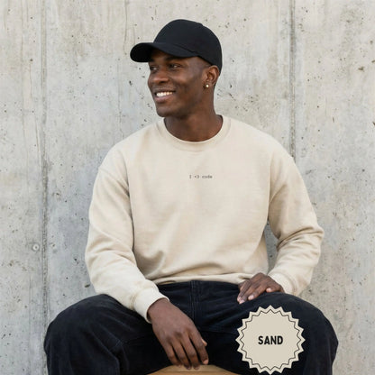 I <3 Code Sweatshirt for Programmers Casual Wear